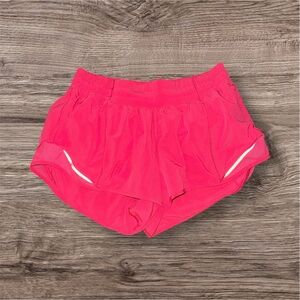 lululemon athletica Bright Pink Athletic Shorts